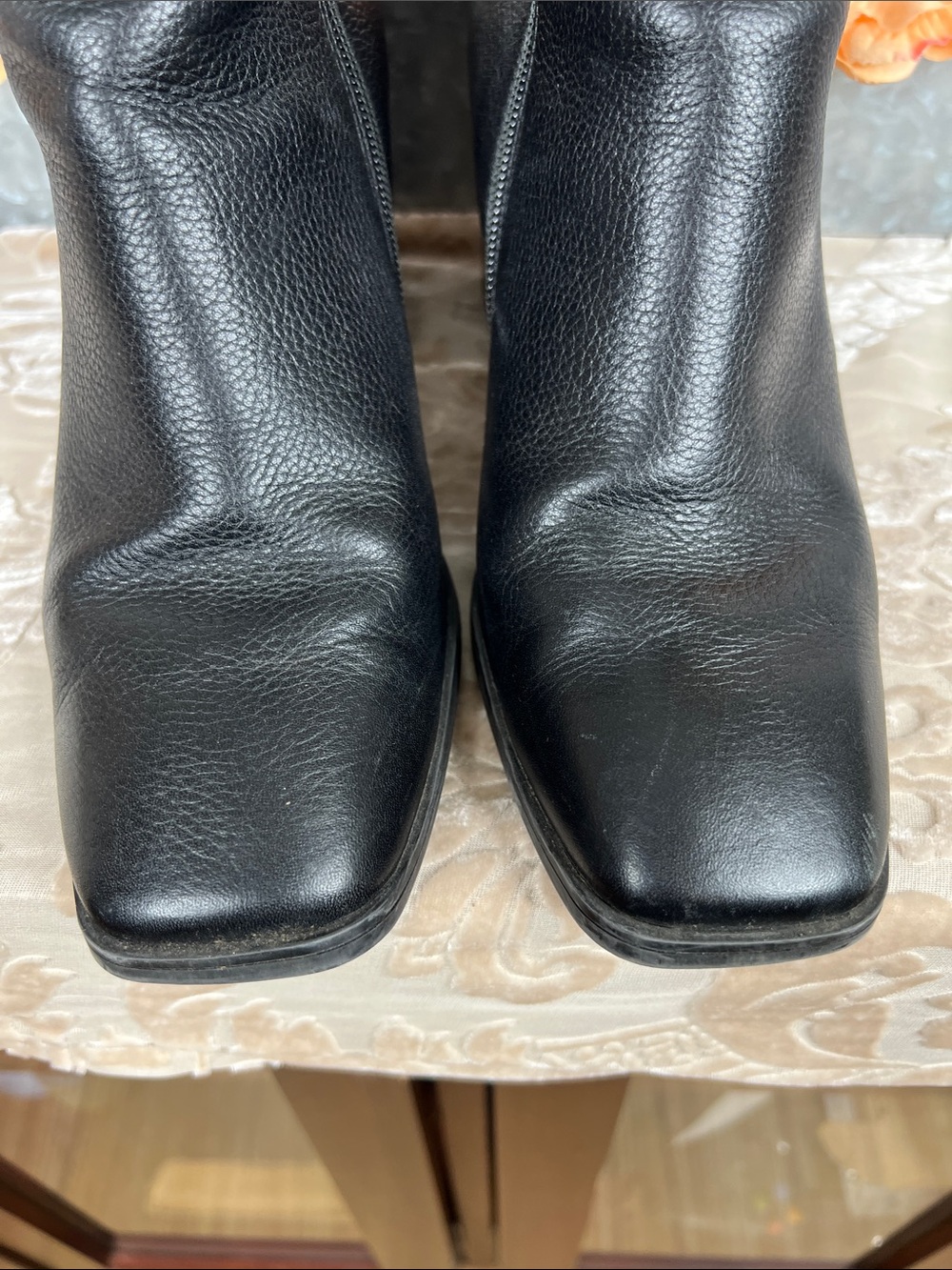 Paul Green  Nirvana Black Leather Boot  Women’s Size US 8.5 UK 6 - Picture 4 of 15
